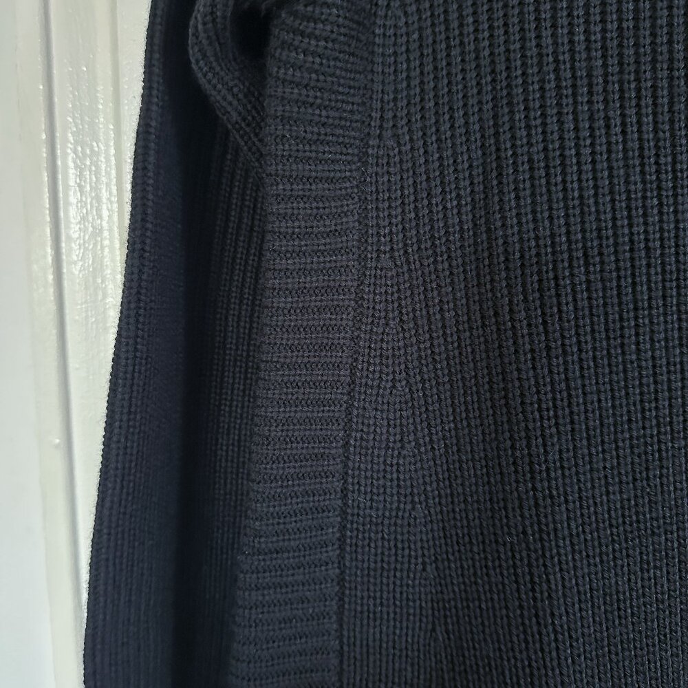 Pomander Place Tuckernuck Black Ainsley Sweater Dress Long Sleeve Mini Medium - Picture 4 of 4